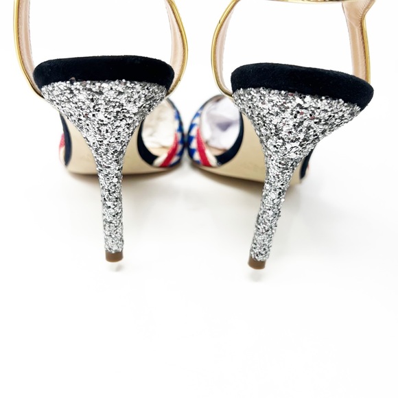 SOLD! J.CREW Elsie Geometric Bow Ankle Tie Pumps Made in Italy - Picture 8 of 12